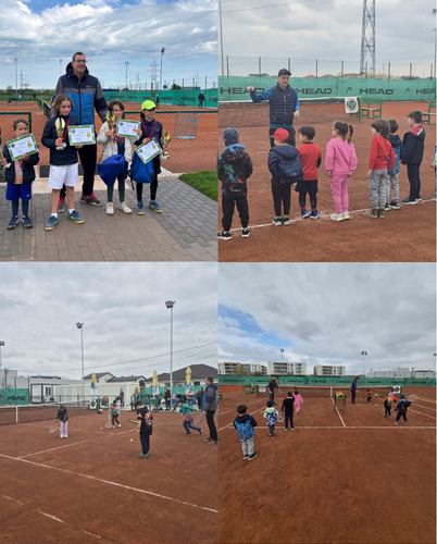 Copii antrenamente tenis